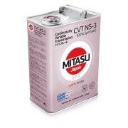 MJ-313 100%S Масло трансмиссионное  MITASU CVT FLUID NS-3  (for NISSAN) GREEN (4л)