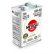 MJ 112 Масло MITASU PLATINUM SN 5w-40 (4л)